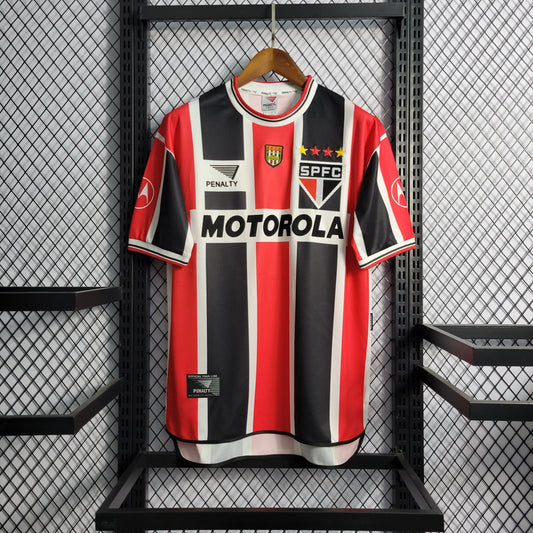 Camiseta São Paulo patrocinador Penalty temporada 2000