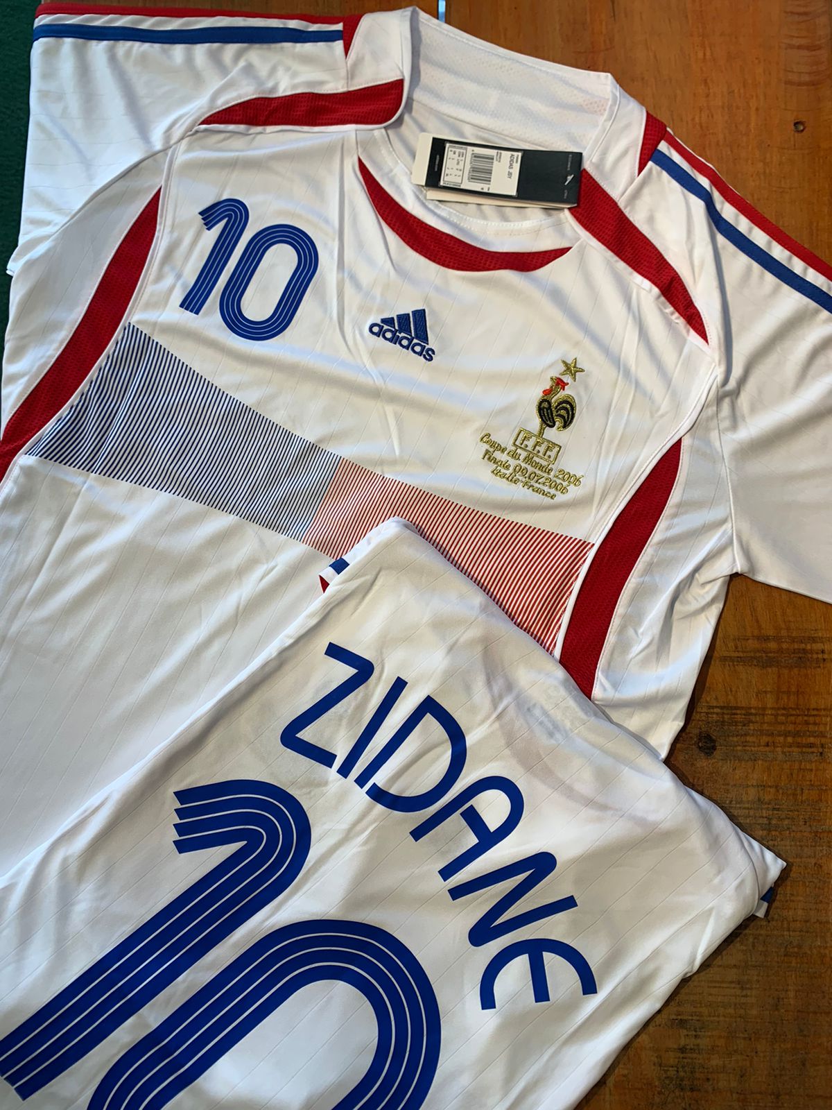 Camiseta Seleção Francesa 2006 Zinedine Zidane