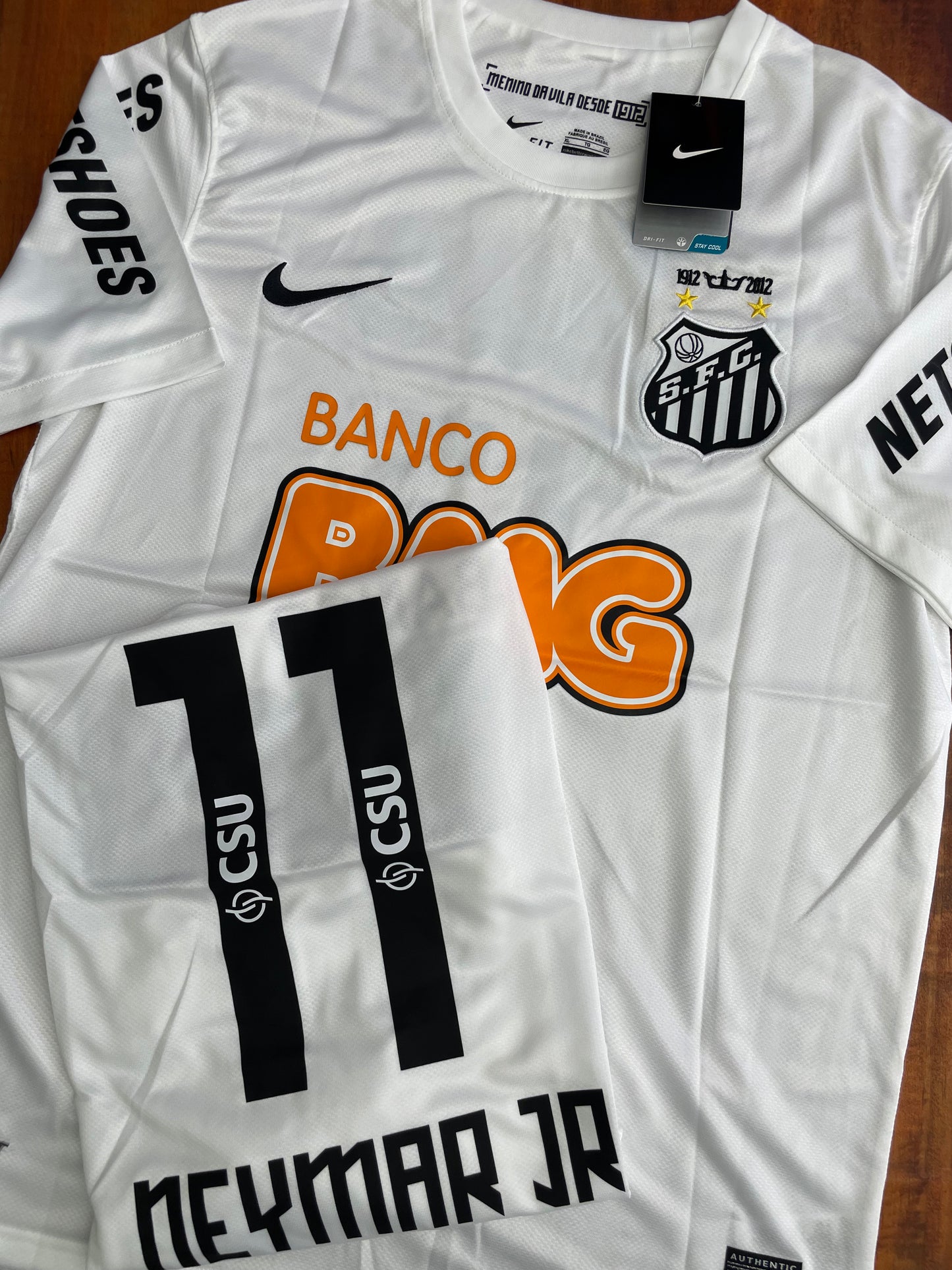Camisa Neymar Jr. Santos 2025